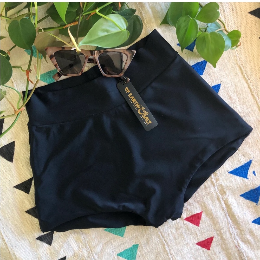 Of Earth and Salt high waisted swim bottoms full coverage tap short 🌸